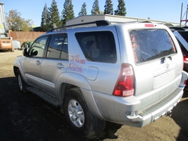 2004 TOYOTA 4RUNNER SR5 SILVER 4.0L AT 4WD Z16516
